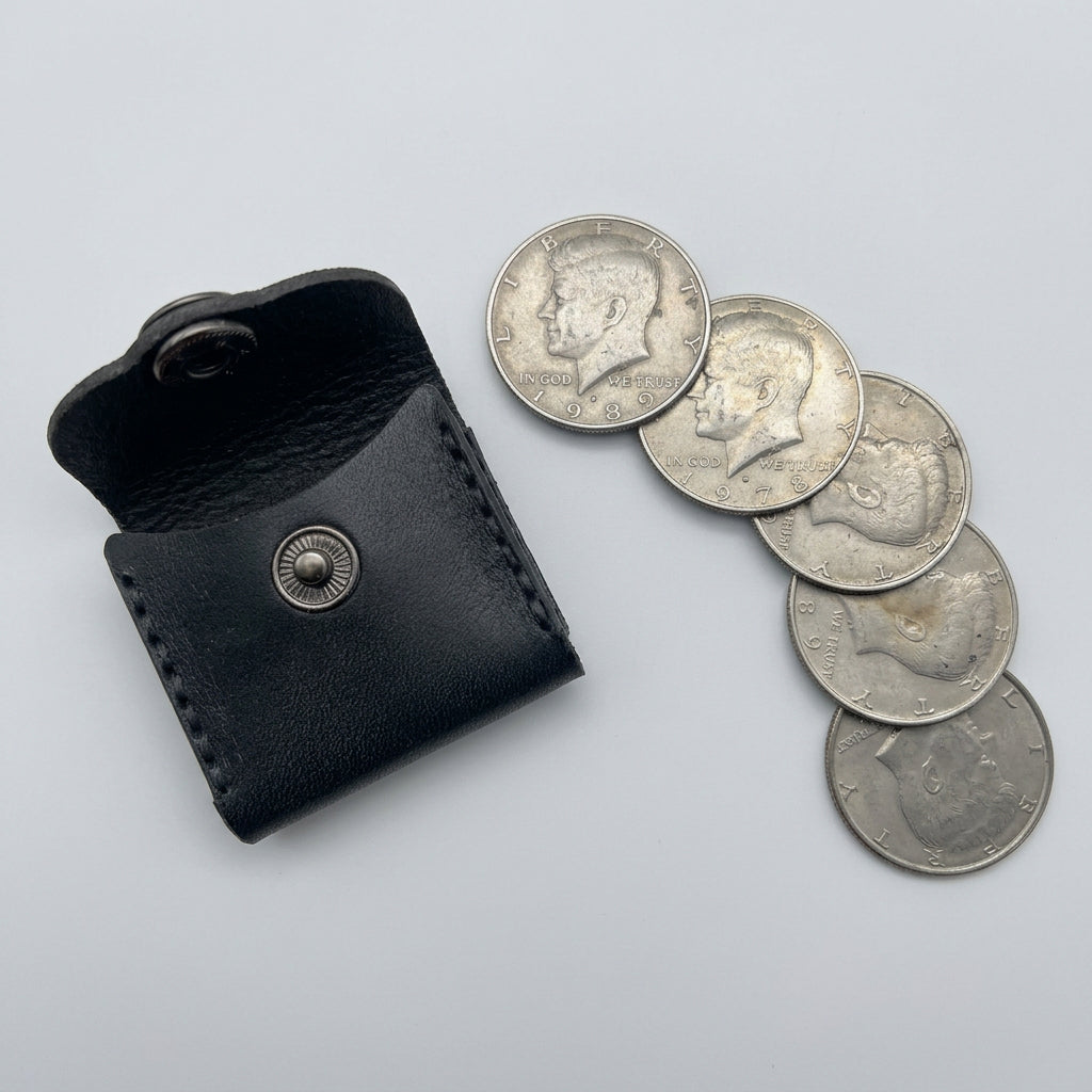 Luxury Leather Coin Holder