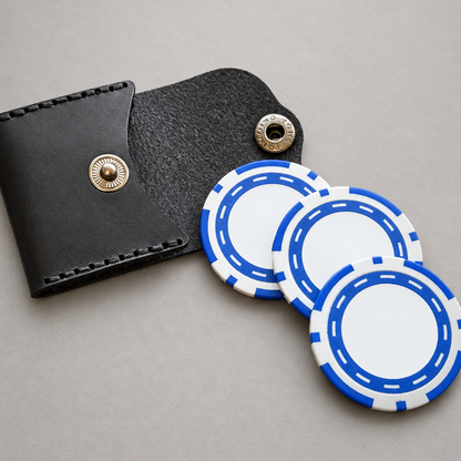 Case for 3 Casino Chips
