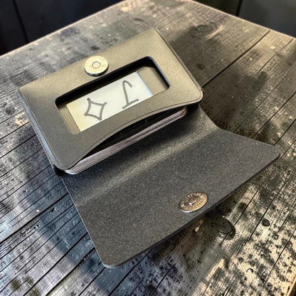IARVEL Keychain Business Card Peek Case
