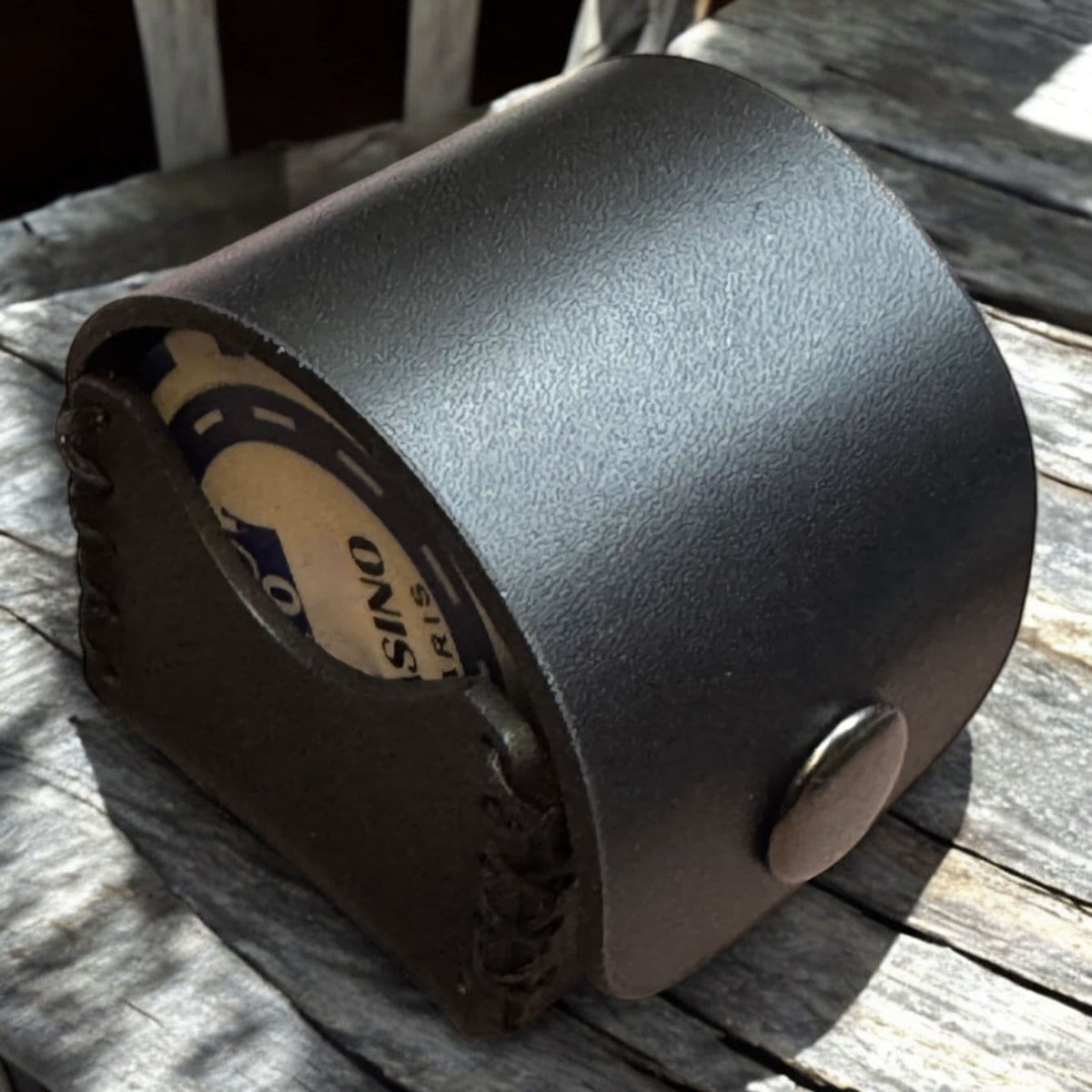 Leather Case for 10 Poker Chips