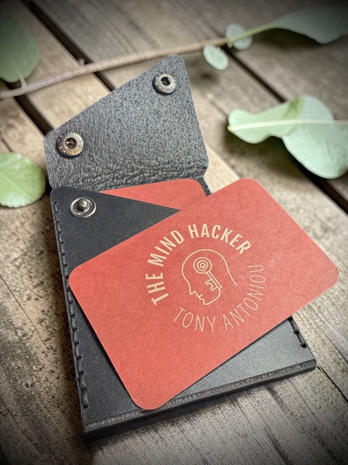 The Snap Peek Business Card Case