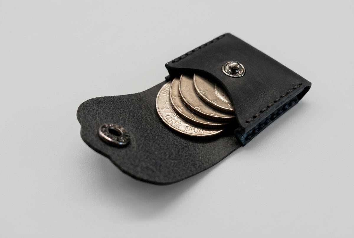 Luxury Leather Coin Holder